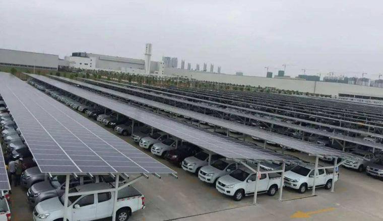 100千瓦光伏停車場(chǎng)投資多少，停車坪搭建光伏違建嗎